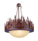 Meyda 36"W Pine Lake Inverted Pendant '16212