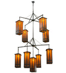Meyda 62" Wide Church Street 9 Light Chandelier '162412