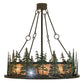 Meyda 48"W Tall Pines Chandel-Air- 162413