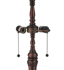 Meyda 27"H Golden Lily Base '16259