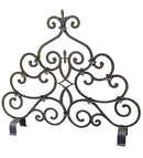 Meyda 36" Wide Fleur De Lys Fireplace Screen '162714