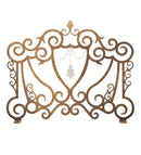 Meyda 42" Wide Crystal Crest Fireplace Screen '162744