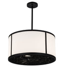 Meyda 24"W Cilindro Cellog Pendant '162888
