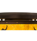 Meyda 36"W Cowboy & Steer Chandel-Air- 163131