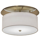 Meyda 18" Wide Cilindro Presidio Flushmount '163333