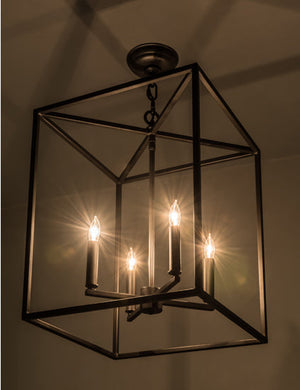 Meyda 16" Square Kitzi Box Pendant '163666