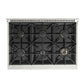 Kucht Signature 36-Inch Pro-Style Dual Fuel Range in Black Oven Door & Gold Accents KDF362-K-GOLD