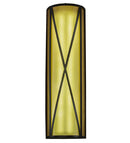 Meyda 7"w Diamond Craftsman Wall Sconce - 165438