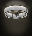 Meyda 36"w Smythe Craftsman Chandel-Air- 165941