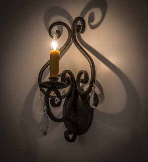 Meyda 11"W Gia Wall Sconce- 166136