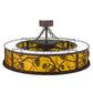 Meyda 45"w Whispering Pines Chandel-Air- 166742