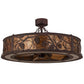 Meyda 45"w Whispering Pines Chandel-Air- 166742