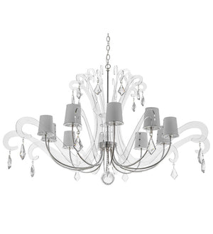 Meyda 55"W Lienz 10 LT Chandelier- 166844