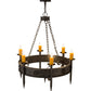 Meyda 36"W Calandra 6 LT Chandelier '167203