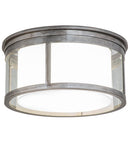 Meyda 19"w Cilindro Campbell Flushmount- 167646