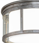 Meyda 19"w Cilindro Campbell Flushmount- 167646