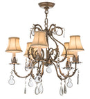 Meyda 24"W Chantilly 5 LT Chandelier- 167681