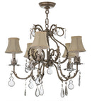 Meyda 24"W Chantilly 5 LT Chandelier- 167681