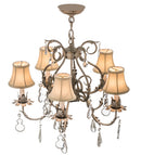 Meyda 24"W Chantilly 5 LT Chandelier- 167681