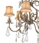 Meyda 24"W Chantilly 5 LT Chandelier- 167681