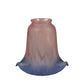 Meyda  5.5"W Fluted Pink and Blue Shade '16773