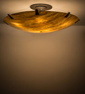 Meyda 72"W Araneta Semi-Flushmount '167766