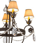 Meyda 26"W Antonia 4 LT Chandelier- 167827