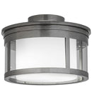 Meyda 15"w Cilindro Campbell Flushmount- 167935