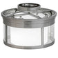 Meyda 15"w Cilindro Campbell Flushmount- 167935