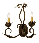 Meyda 16" Wide Felicia 2 Light Wall Sconce '168161