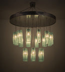Meyda 48" Wide Metro 18 LT Murano Cascading Pendant '168262
