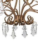 Meyda 48"w Josephine 10 Lt Chandelier- 169309