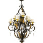 Meyda 36"w Ingrid 9 Lt Chandelier- 169782