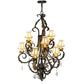 Meyda 36"w Ingrid 9 Lt Chandelier- 169782