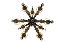 Meyda 36"w Ingrid 9 Lt Chandelier- 169782