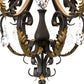 Meyda 36"w Ingrid 9 Lt Chandelier- 169782