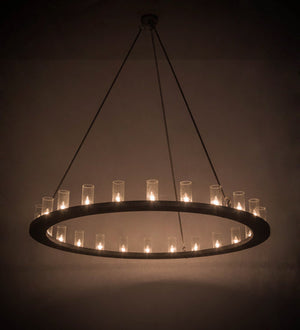 Meyda 72" Wide Loxley 24 Light Chandelier '169996