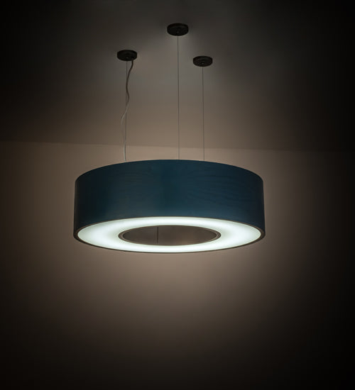 Meyda 36"w Cilindro Hickory Pendant- 170695