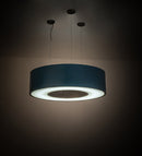 Meyda 36"W Cilindro Hickory Pendant '170695