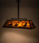 Meyda 48"L Personalized Ranch Oblong Pendant '171097