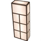 Meyda 12" Wide Quadrato Helsinki Wall Sconce- 171145