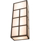 Meyda 12" Wide Quadrato Helsinki Wall Sconce- 171145