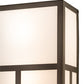 Meyda 12" Wide Quadrato Helsinki Wall Sconce- 171145