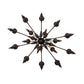 Meyda 54" Long Windsor 18 Light Oblong Chandelier- 171783