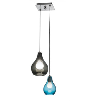 Meyda 15"W Anjou 2 LT Cascading Pendant '171806