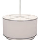 Meyda 48"w Cilindro 2 Tier Textrene Pendant- 172611