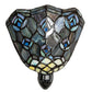 Meyda 5.5" Wide Tiffany Peacock Feather Night Light '17294