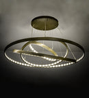 Meyda 60" Wide Anillo 4 Ring Cascading Chandelier '173164