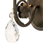 Meyda  5" Wide Antonia Wall Sconce- 174338