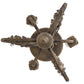 Meyda 12"W Antonia 3 LT Chandelier- 174340